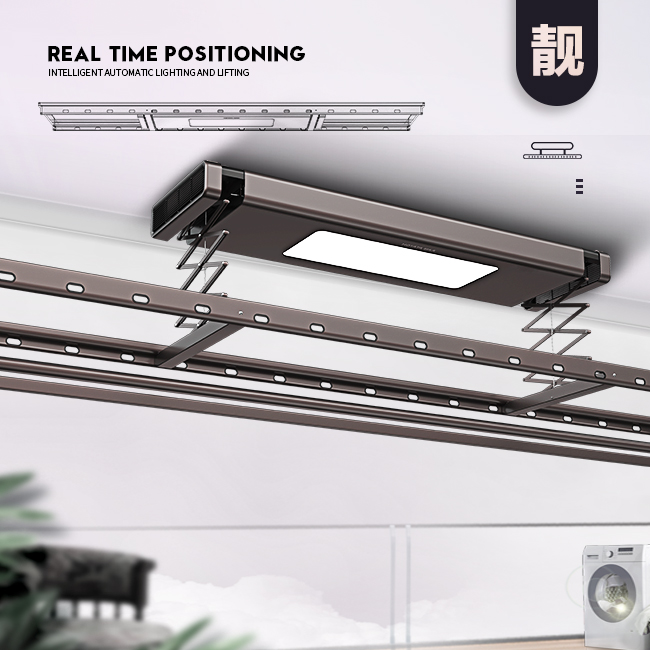 選擇電動(dòng)晾衣架的幾個(gè)理由，電動(dòng)晾衣架和手搖晾衣架的對(duì)比