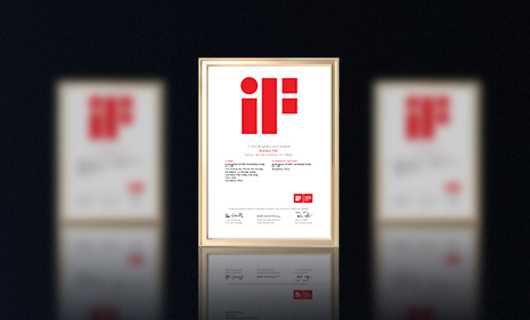 再獲國際大獎！mk体育官网智能鎖榮獲德國iF設(shè)計獎